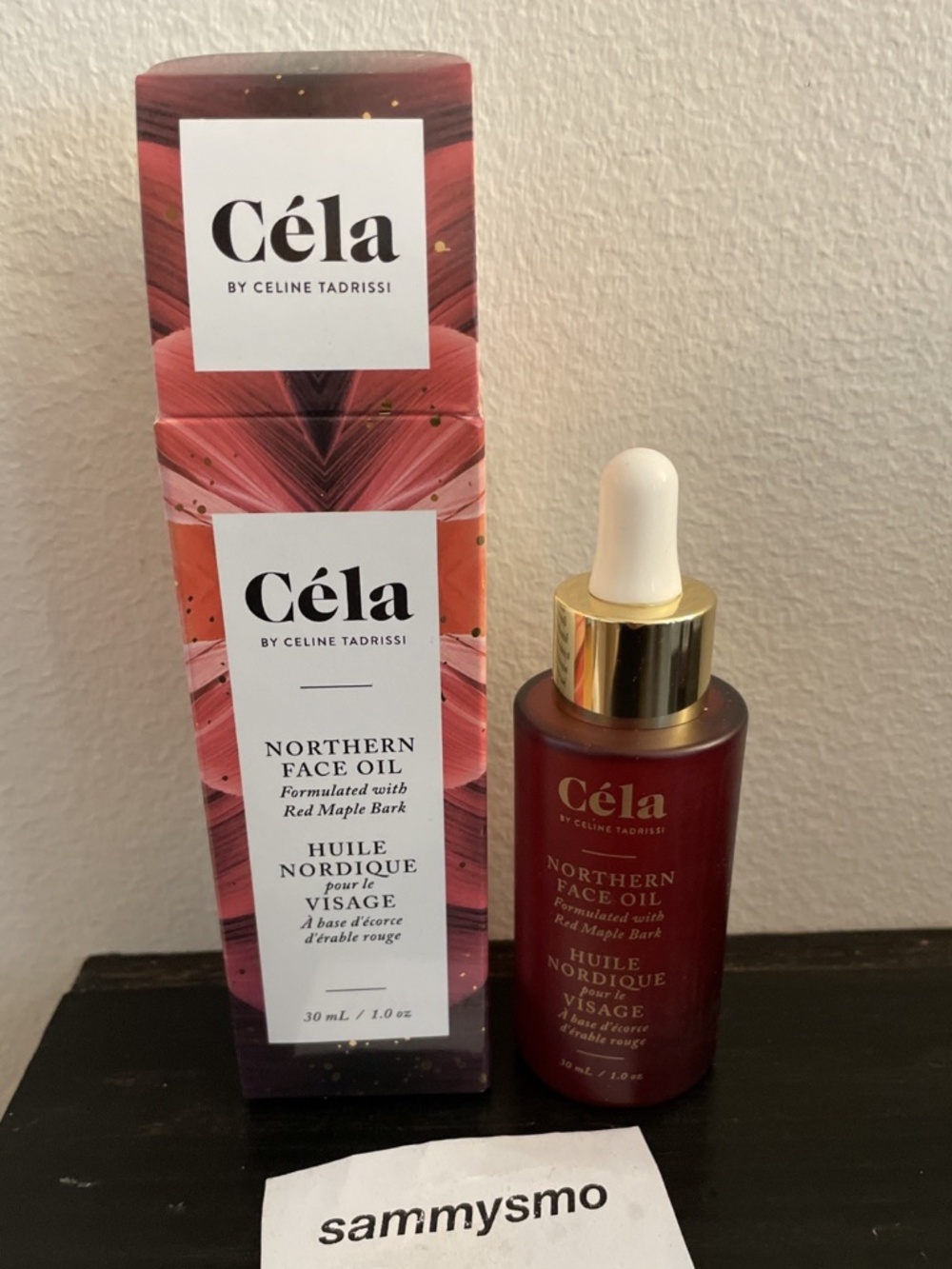 CELA Northern Face Oil With Red Maple Bark 1 oz.